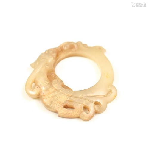 HAN DYNASTY JADE RING ATTRIBUTE