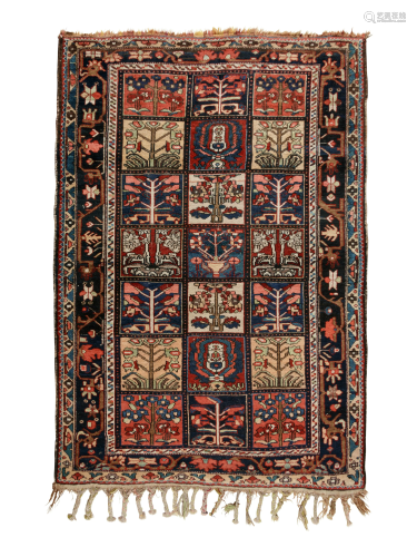 A Bakhtiari Wool Rug