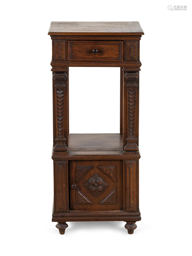 An Italian Renaissance Style Walnut Stand