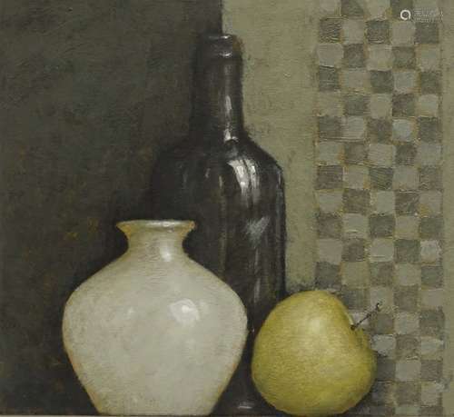 •Terry Whybrow (b.1932). Still life - Painting 108, oil on board, signed and dated (19)93 verso,