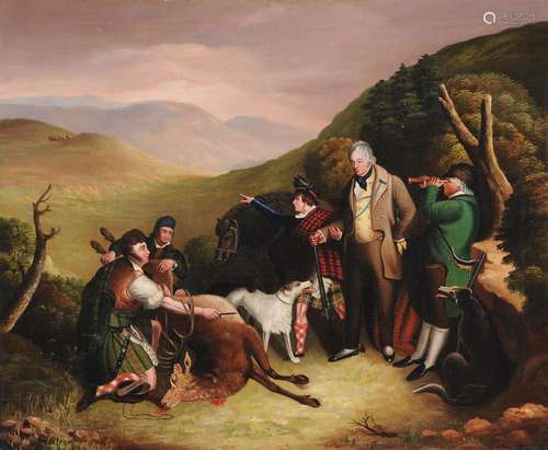 After Sir Edwin Henry Landseer, The Death of a Stag in Glen Tilt