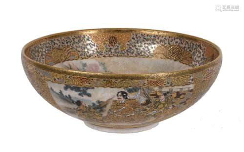 A Japanese Satsuma bowl