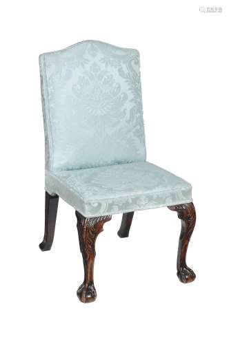 A George II mahogany side chair circa 1750