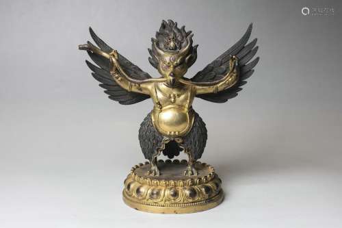 A Bronze Figure Of Eagle
