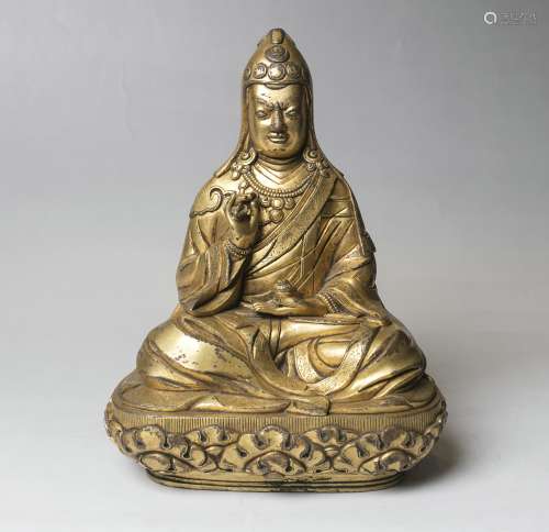 A Bronze Figure Of Buddha