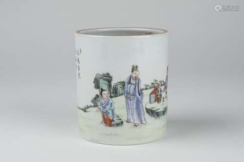 A Wu-Cai Porcelain 
