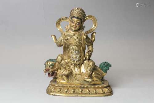 A Bronze Figure Of Buddha