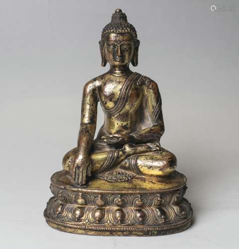 Bronze Shakyamuni Buddha Statue