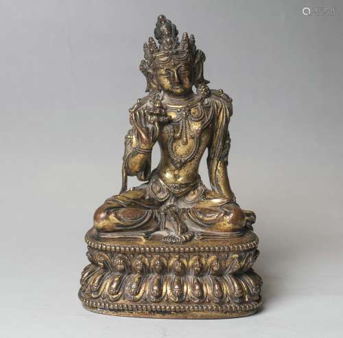 Bronze Guanyin Statue