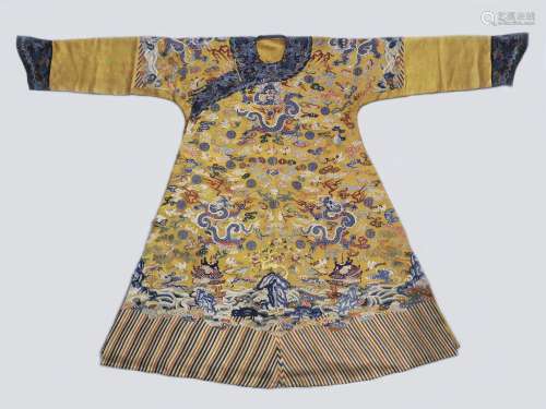 A Yellow-Ground Dragon Robe