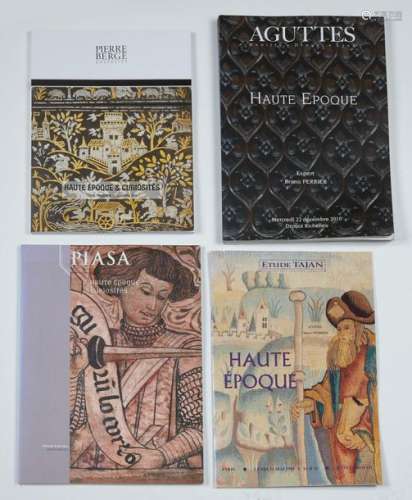 Four catalogues from the Haute époque.