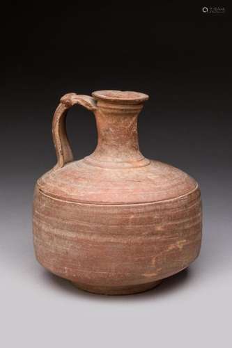 Levant, Roman period. nTerracotta Œnochoé with red…