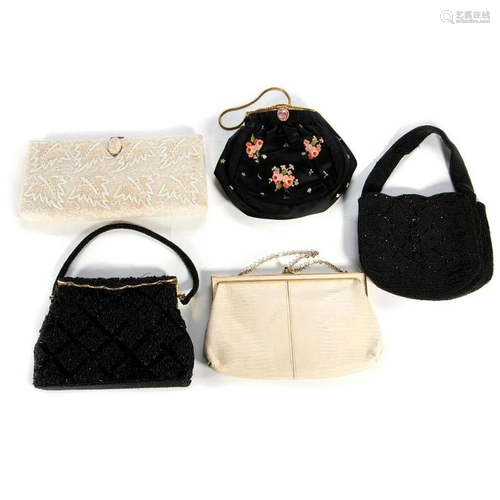 Beaded evening purses