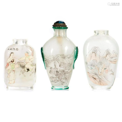 Chinese painted snuff bottles