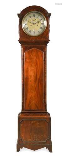 Chater and Son, London, a Regency domestic longcase regulator,