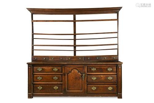 An oak dresser,