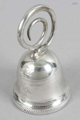 A 19th century small table bell,