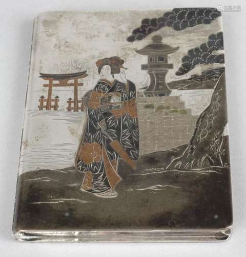 A Japanese cigarette case,