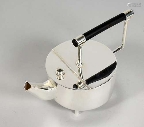 A GOOD CHRISTOPHER DRESSER DESIGN TEAPOT.