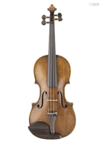 AN ANTIQUE EUROPEAN VIOLIN