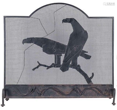 AN 'EAGLE' FIRE SCREEN BY WILLIAM HUNT DIEDERICH (AUSTRIAN 1884-1953)