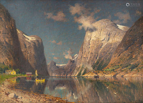 ADELSTEEN NORMANN (NORWEGIAN 1848-1918)