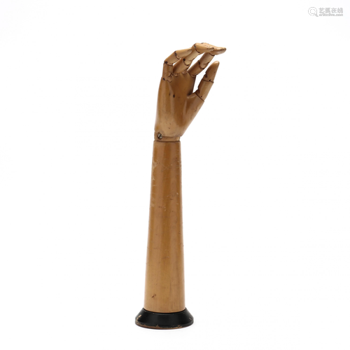 Articulated Wood Artist's Hand Form Mannequin