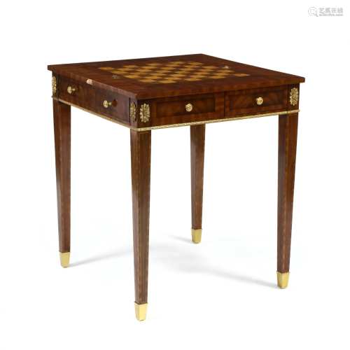 Maitland Smith, Inlaid Multi-Games Table