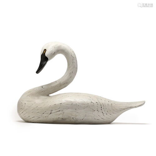 Charles Jobes Swan Decoy