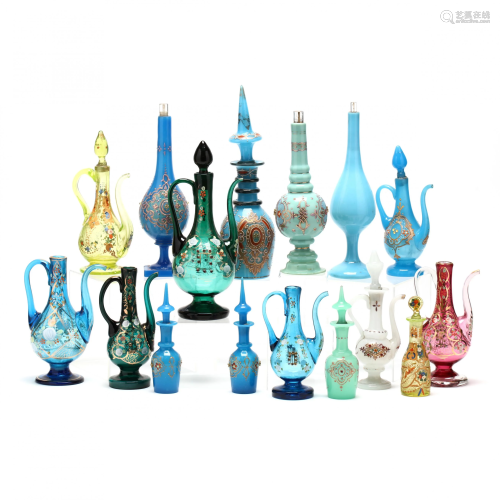 (16) Middle Eastern Glass Vessels