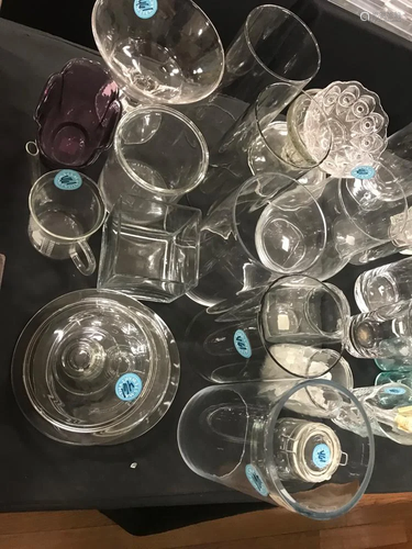 Crystal Vases, Compotes, Bowls, Etc