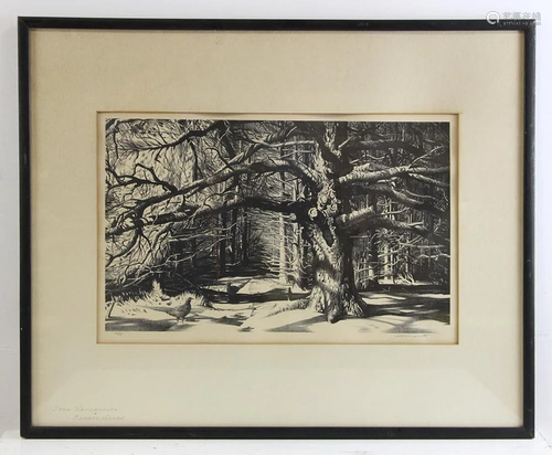 Stow Wengenroth, Forest Glade, Print