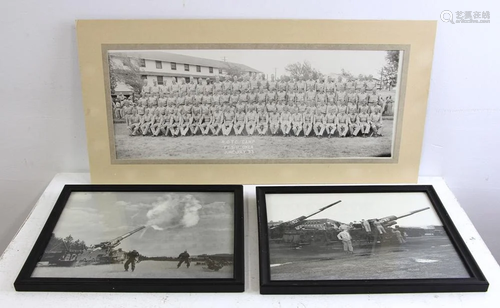 Framed US Military Photographs