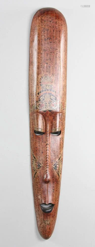 New Guinea Carved and Painted Mask
