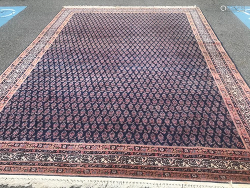 Semi Antique Persian Seraband Carpet