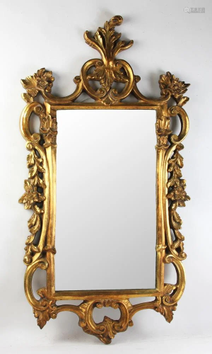 Continental Gold Painted Mirror