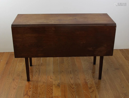 Early 19thC Federal Mahogany Drop Leaf Table