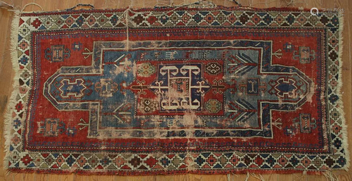 Antique Kazak Caucasian Rug