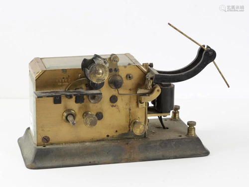 Brass Ticker Tape Machine