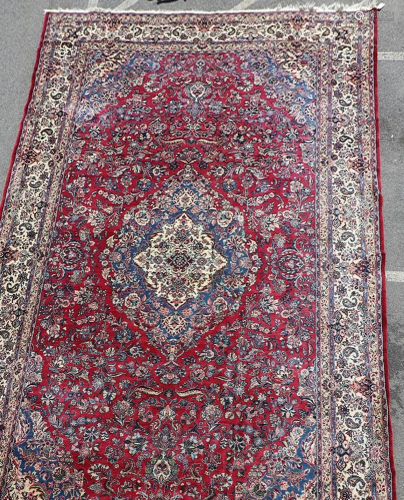 Semi Antique Persian Sarouk Rug