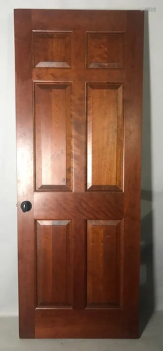 Mahogany Raised Panel Door