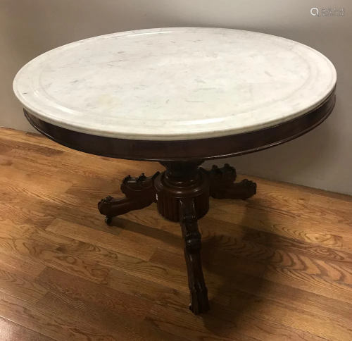 19thC French Classical Empire Center Table