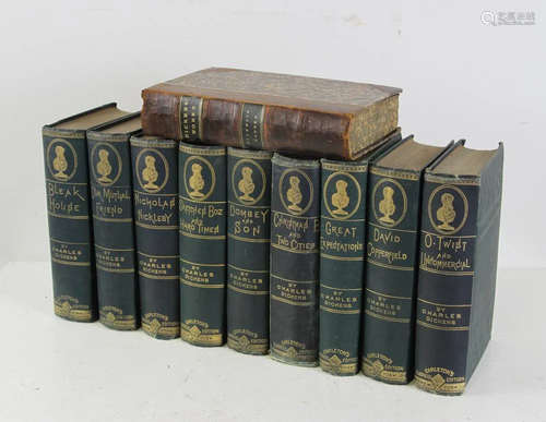 Group of Charles Dickens Books