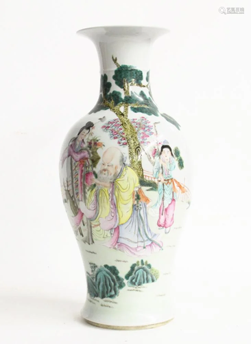 Chinese Famille Rose Vase