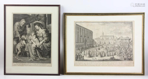 Two 18thC Engravings