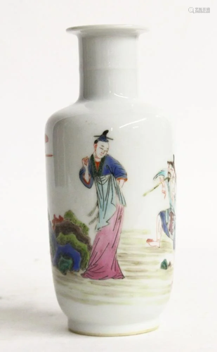 Chinese Famille Rose Porcelain Vase