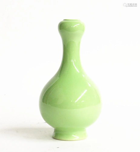 Chinese Green Glazed Vase