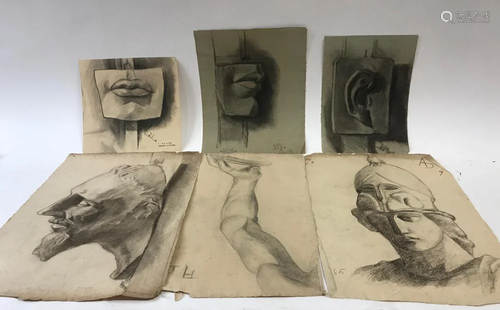 Portfolio of Drawings by F H Noyes