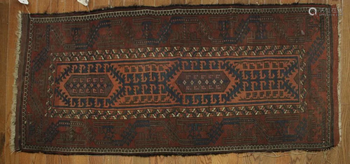 Antique Balochistan Rug