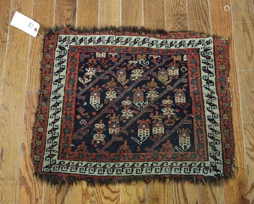 Antique Persian Saddle Bag Rug